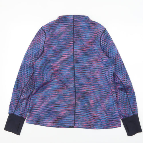 St. Bernard Women’s Multicoloured Track Jacket Size 12-14 Full Zip Sports Top