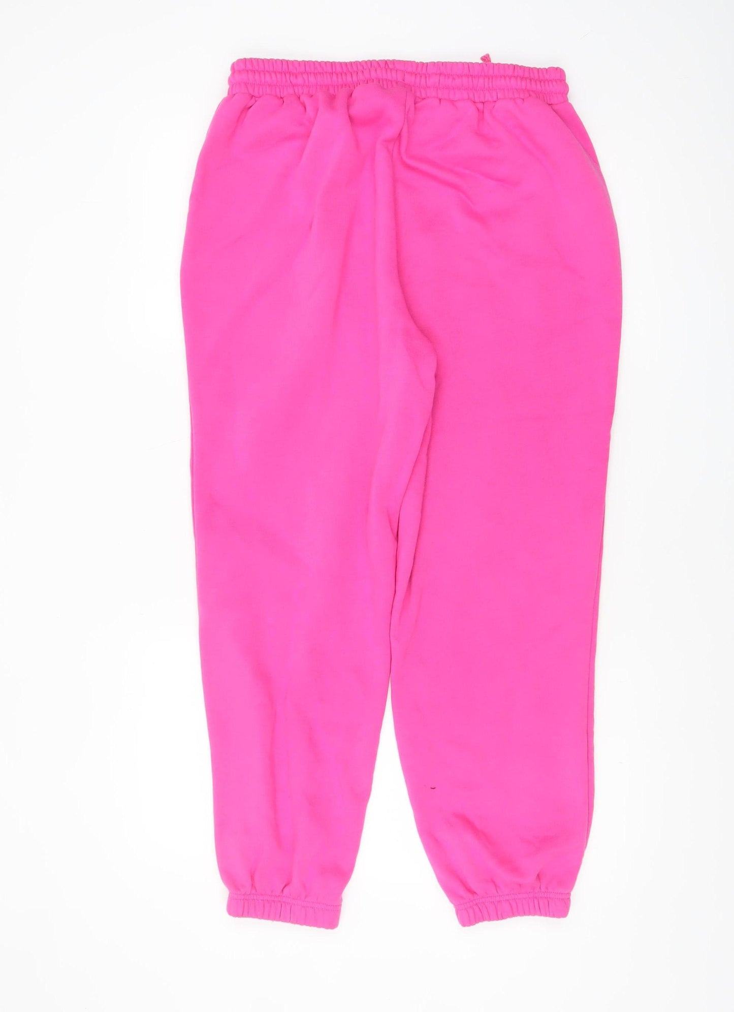 Dunnes Women’s Pink Paris Logo Fleece Sweatpants M
