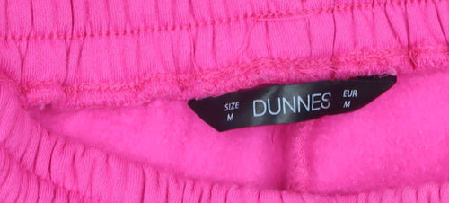 Dunnes Women’s Pink Paris Logo Fleece Sweatpants M