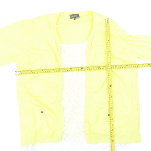 Marks and Spencer Per Una Women Lime Size 22 Open Cardigan