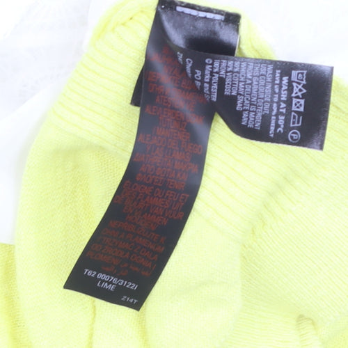 Marks and Spencer Per Una Women Lime Size 22 Open Cardigan