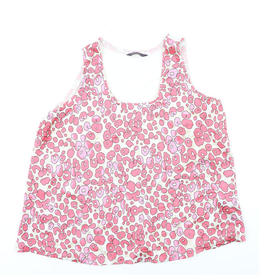 Marks and Spencer Women’s Pink Floral Camisole Tank Top Size 14