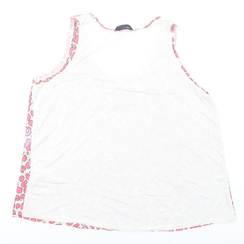 Marks and Spencer Women’s Pink Floral Camisole Tank Top Size 14
