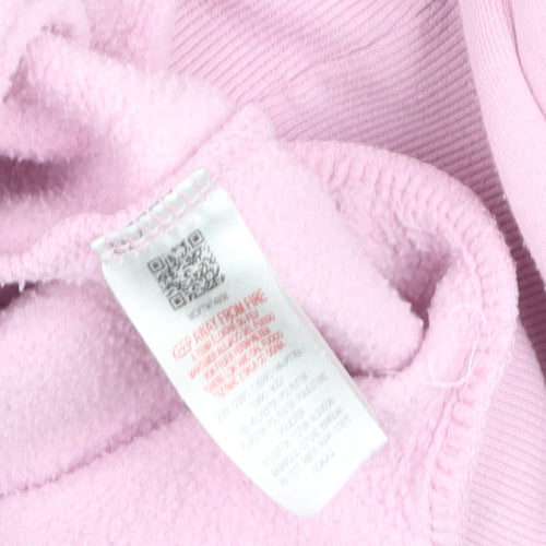 McKenzie Women's Pink Pullover Hoodie Small Cotton Blend