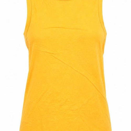 Capsule Women Orange Size 12 Sleeveless Cotton Tank Top