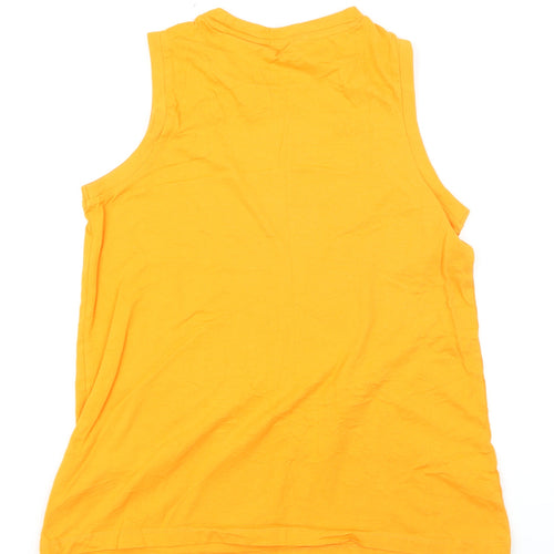 Capsule Women Orange Size 12 Sleeveless Cotton Tank Top