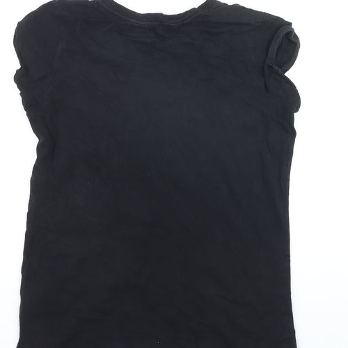 New Look Women's Black 'Nothing to Wear' T-Shirt Size 10