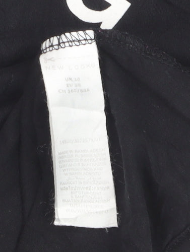 New Look Women's Black 'Nothing to Wear' T-Shirt Size 10