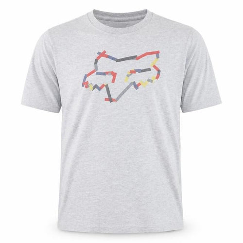 Fox Boys Grey XL Graphic Logo Short Sleeve Cotton T-Shirt