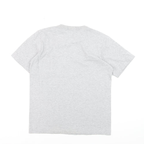 Fox Boys Grey XL Graphic Logo Short Sleeve Cotton T-Shirt
