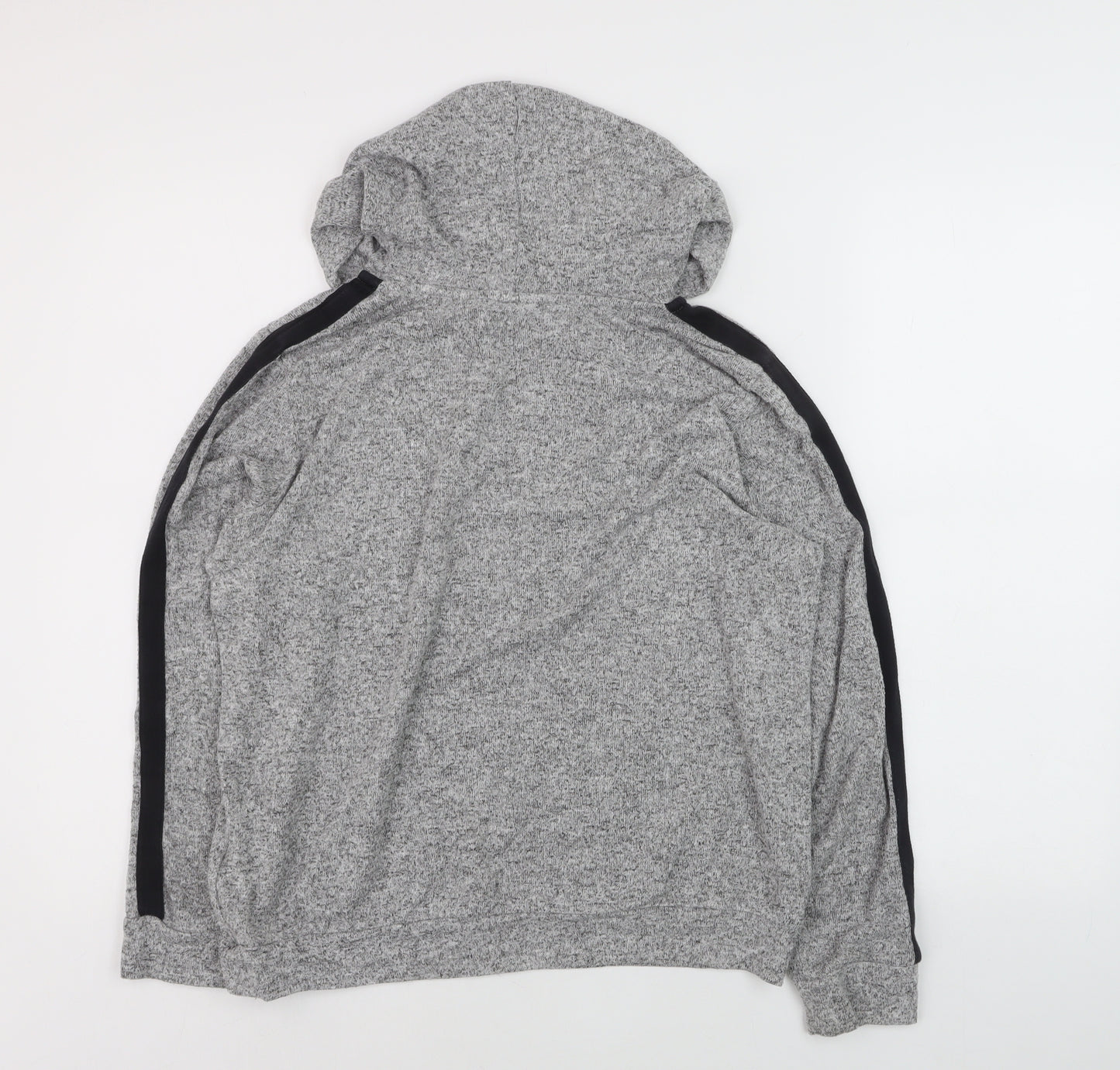 Marks and Spencer Men's Grey Knit Pullover Hoodie Size S