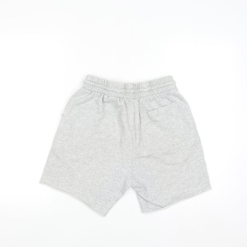 H&M Mens Grey Regular Fit Sweat Shorts Size S Casual Summer