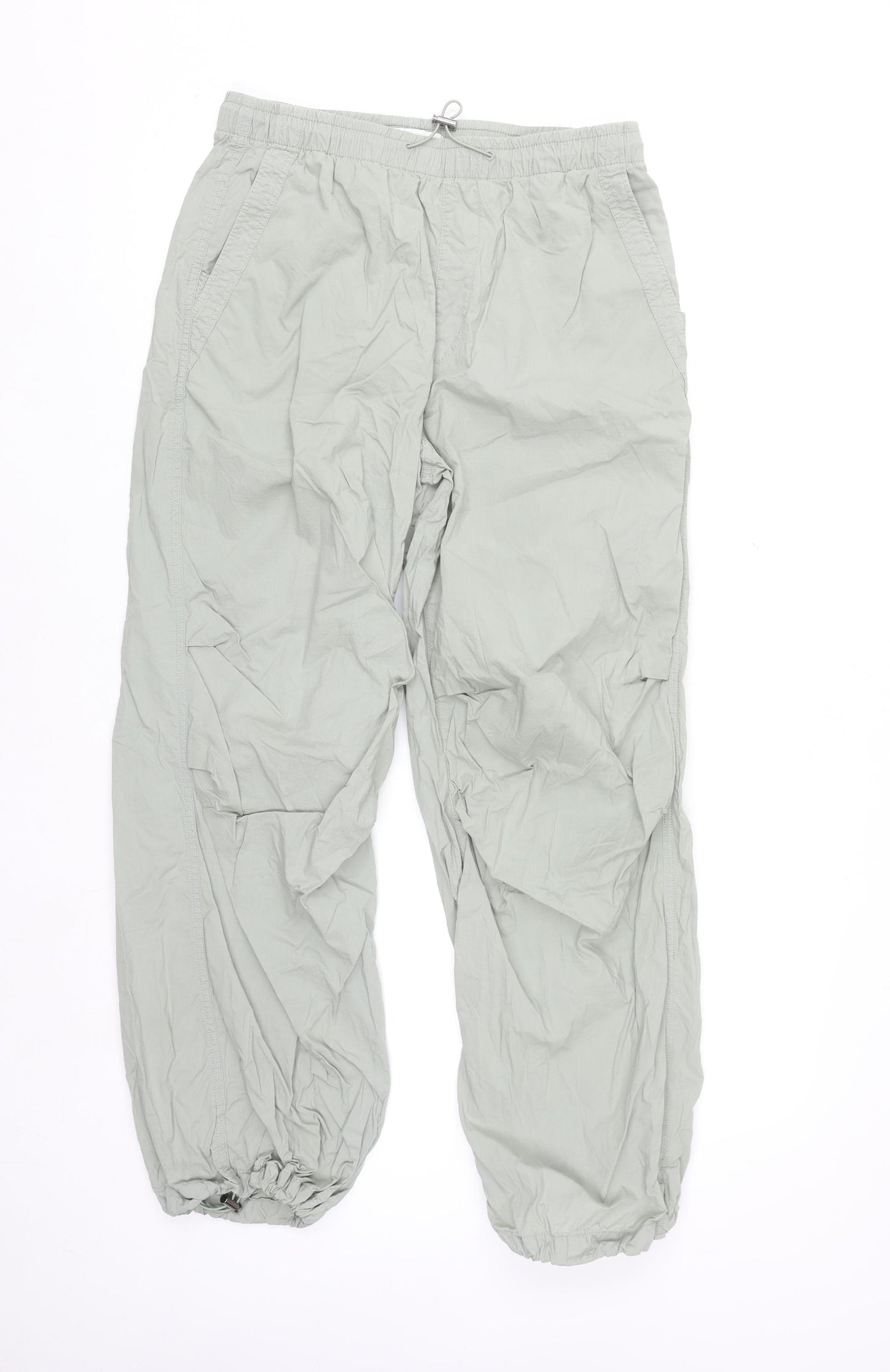 Marks and Spencer Women’s Grey Cargo Jogger Trousers Size 10 Regular