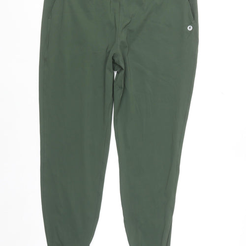 Powercut Men's Green L Jogger Activewear Trousers Stretch