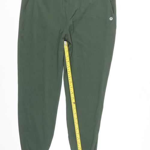 Powercut Men's Green L Jogger Activewear Trousers Stretch
