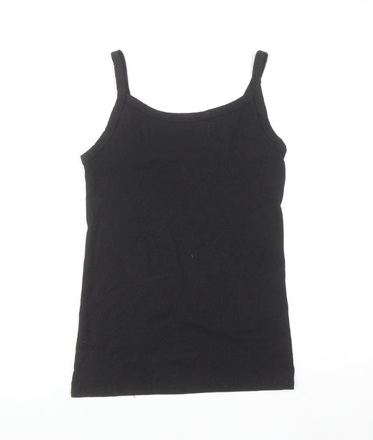 No Boundaries Women's Black Camisole Tank Top M Slim Fit