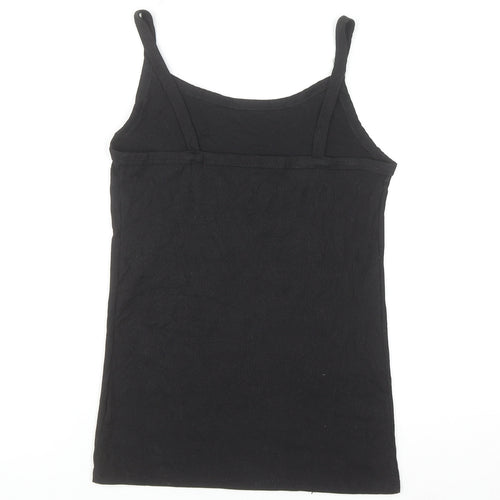No Boundaries Women's Black Camisole Tank Top M Slim Fit