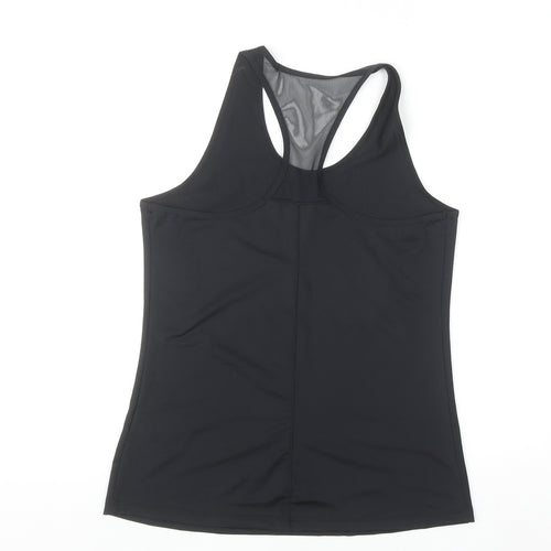 LA Gear Womens Black UK 10 Racerback Athletic Tank Top