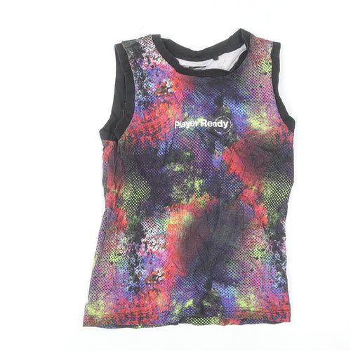 F&F Boys Multicoloured Graphic Sleeveless Tank Top Age 8-9 Years