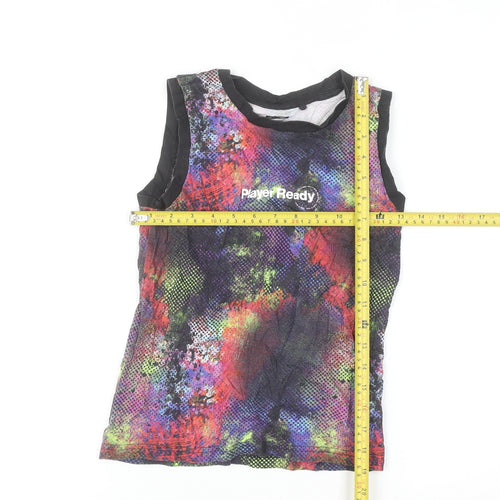 F&F Boys Multicoloured Graphic Sleeveless Tank Top Age 8-9 Years