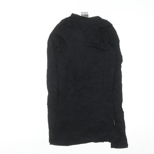 Icebreaker Women's Black XS Merino Wool Long Sleeve Thermal Top