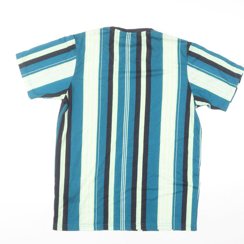 Marshall Artist Men's Multicoloured Striped Crew Neck T-Shirt M