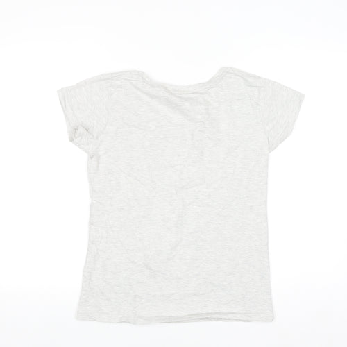 Tommy Hilfiger Womens Grey XL Basic T-Shirt 100% Cotton