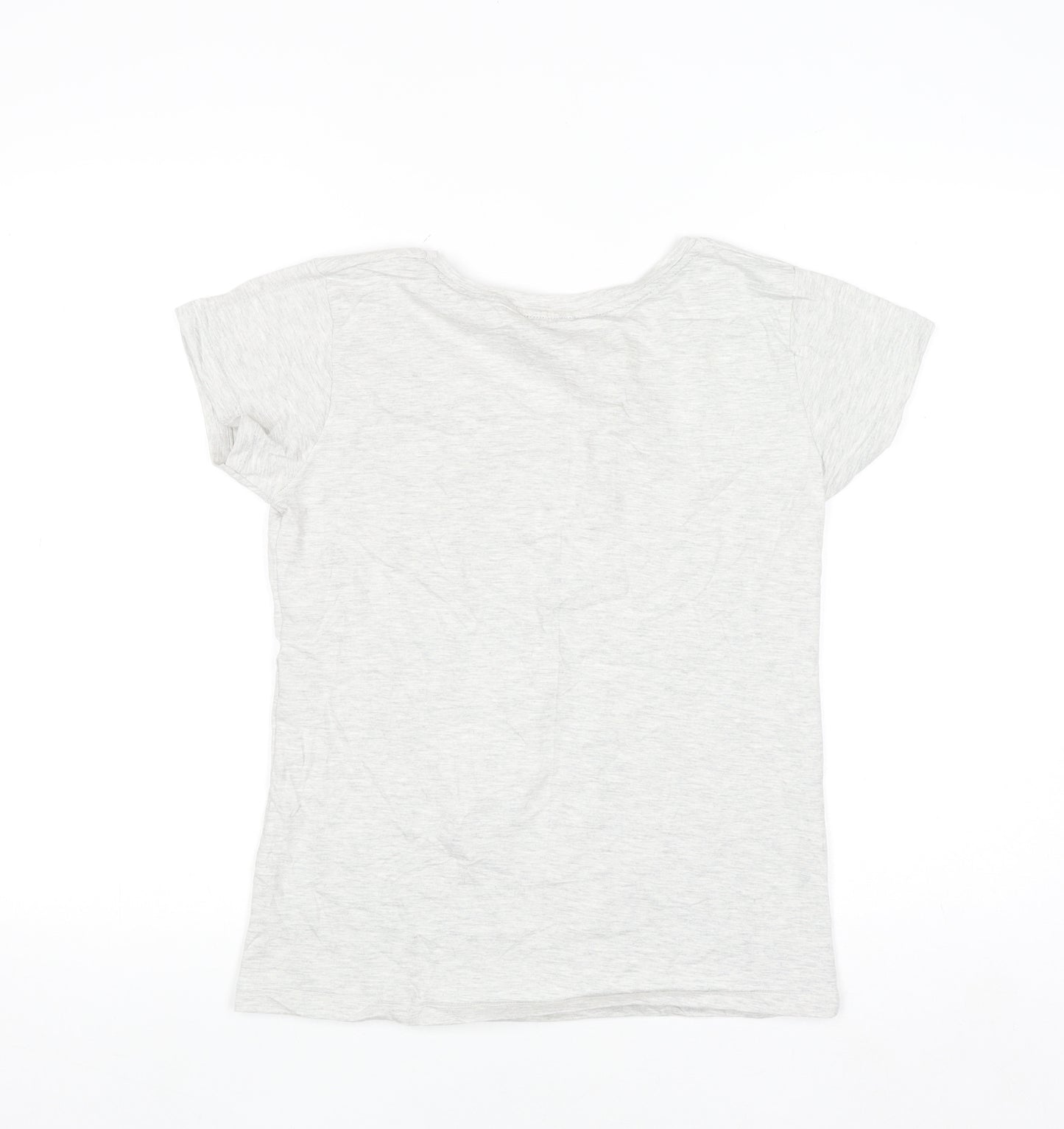 Tommy Hilfiger Womens Grey XL Basic T-Shirt 100% Cotton