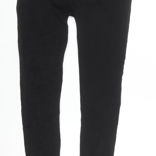 Urban Classics Women Black L Jersey Cotton Stretch Leggings