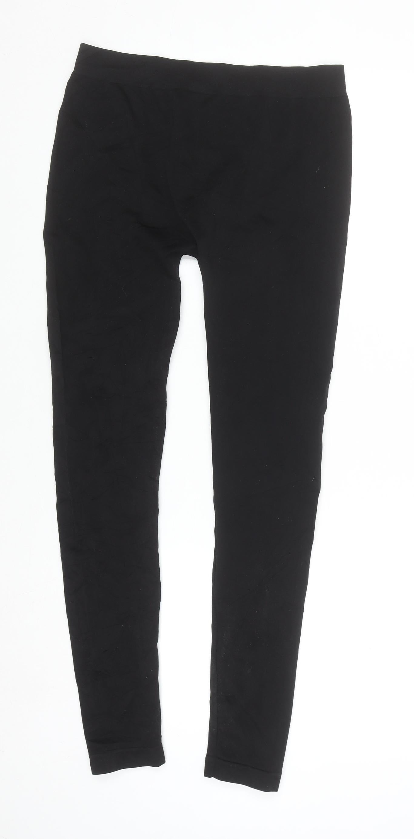 Urban Classics Women Black L Jersey Cotton Stretch Leggings