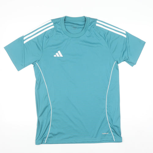 Adidas Men Blue Slim Fit Aeroready Sports T-Shirt Size M