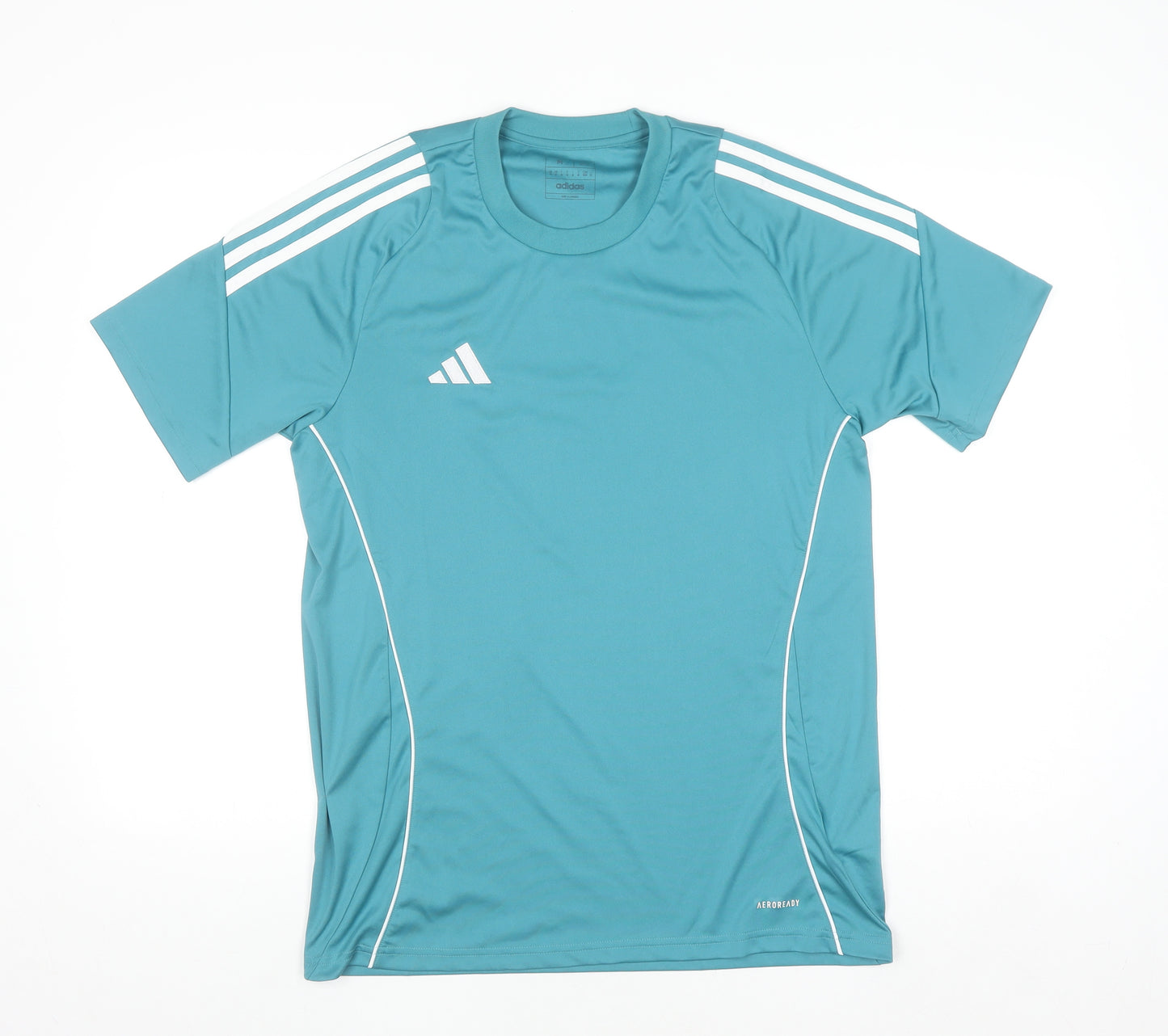 Adidas Men Blue Slim Fit Aeroready Sports T-Shirt Size M