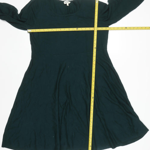 Studio 8 Women’s Green Fit & Flare Knit Dress Size 18