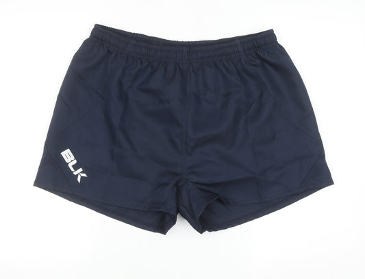 BLK Men’s Blue Athletic Sports Shorts 2XL Quick Dry Lightweight