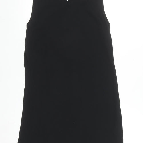 Dorothy Perkins Women's Black Size 8 Beaded Shift Dress
