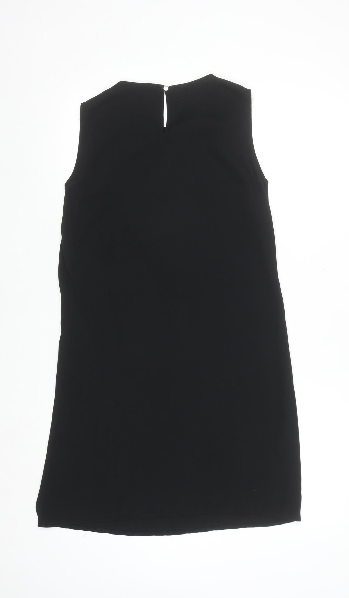 Dorothy Perkins Women's Black Size 8 Beaded Shift Dress