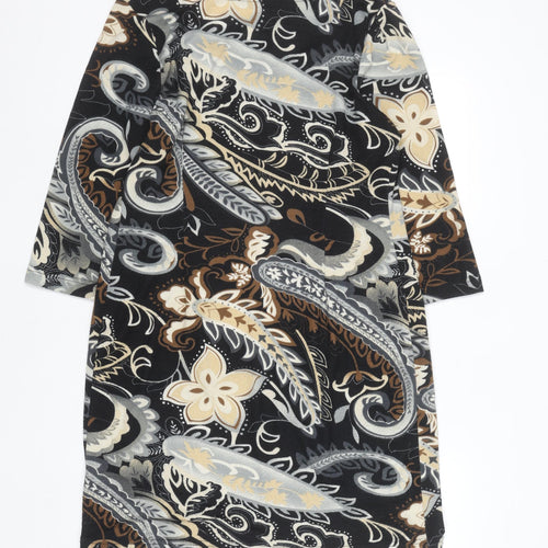 Roman Women’s Multicoloured Paisley Shift Dress Size 16