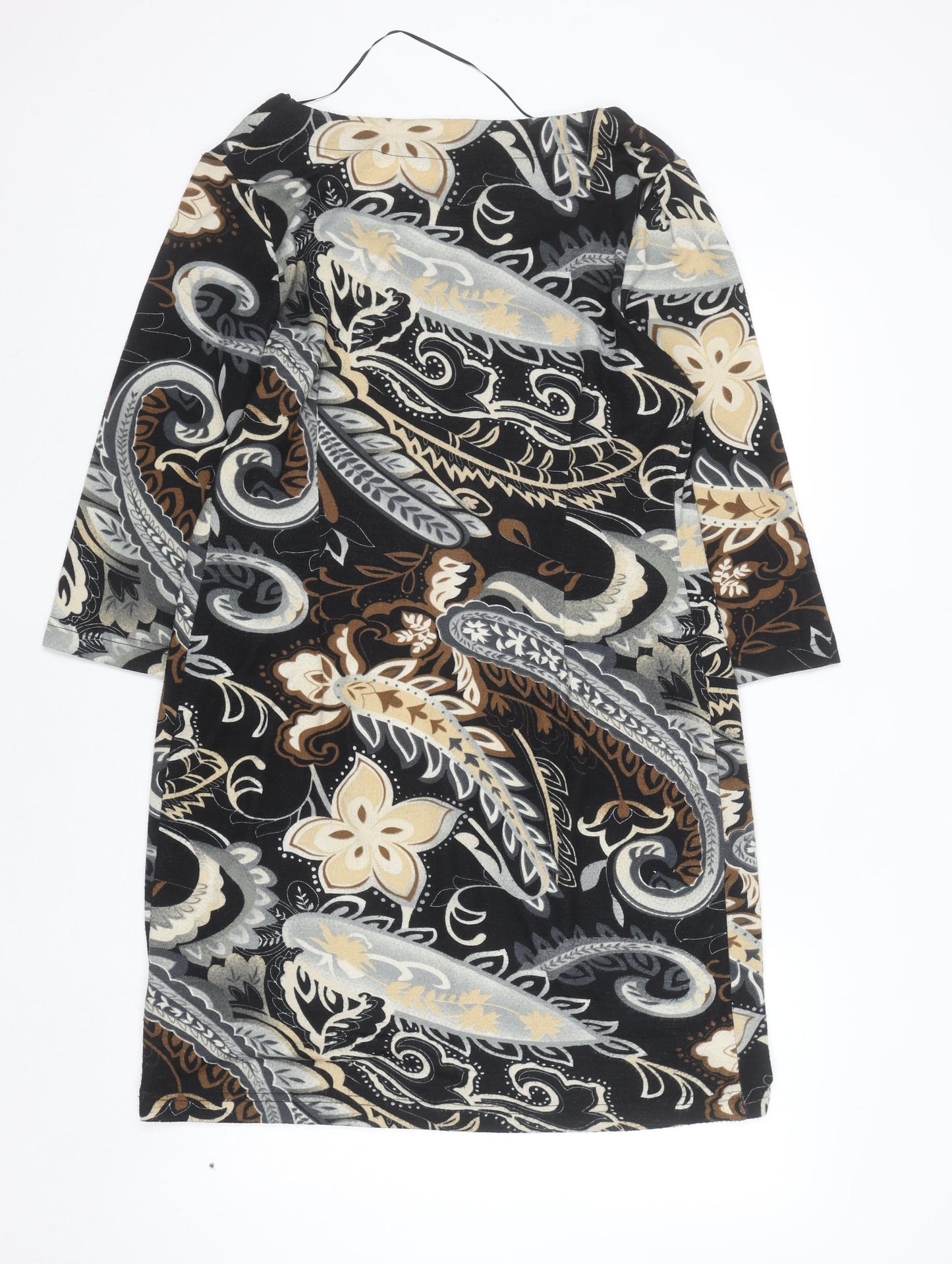 Roman Women’s Multicoloured Paisley Shift Dress Size 16