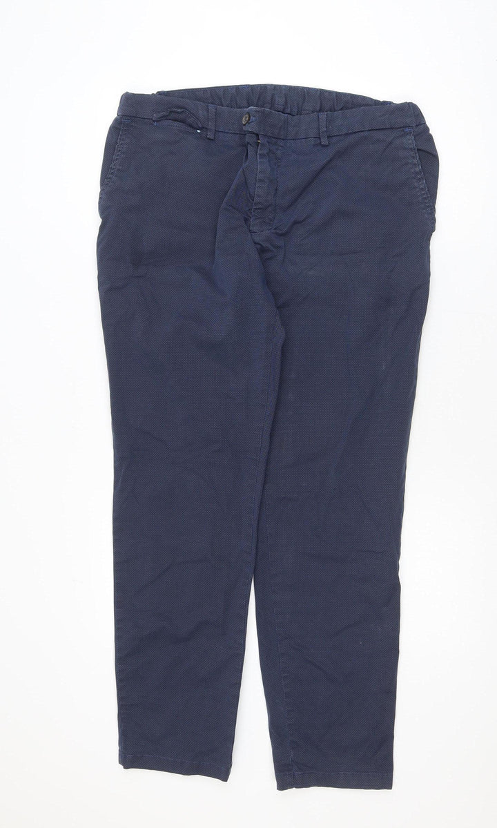 Paul Costelloe Men Blue Straight Fit Jeans 36W 31L Stretch Comfort