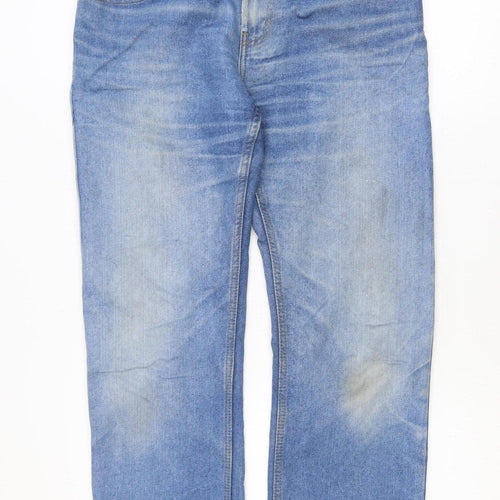 Denim Co. Men's Blue Straight Leg Jeans W32 L32 Regular Fit