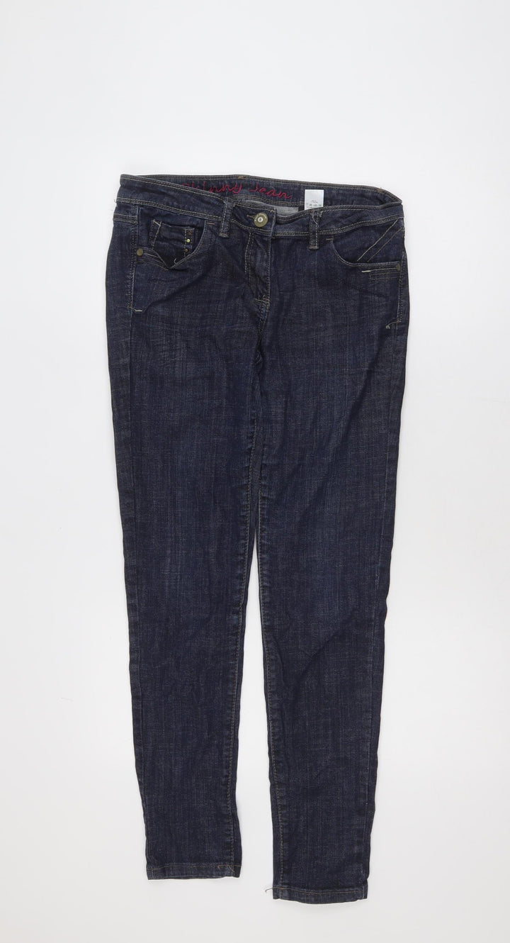 Next Women's Blue Skinny Stretch Jeans Size 10R