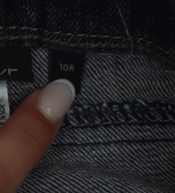 Next Women's Blue Skinny Stretch Jeans Size 10R