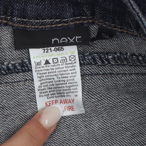 Next Women's Blue Skinny Stretch Jeans Size 10R