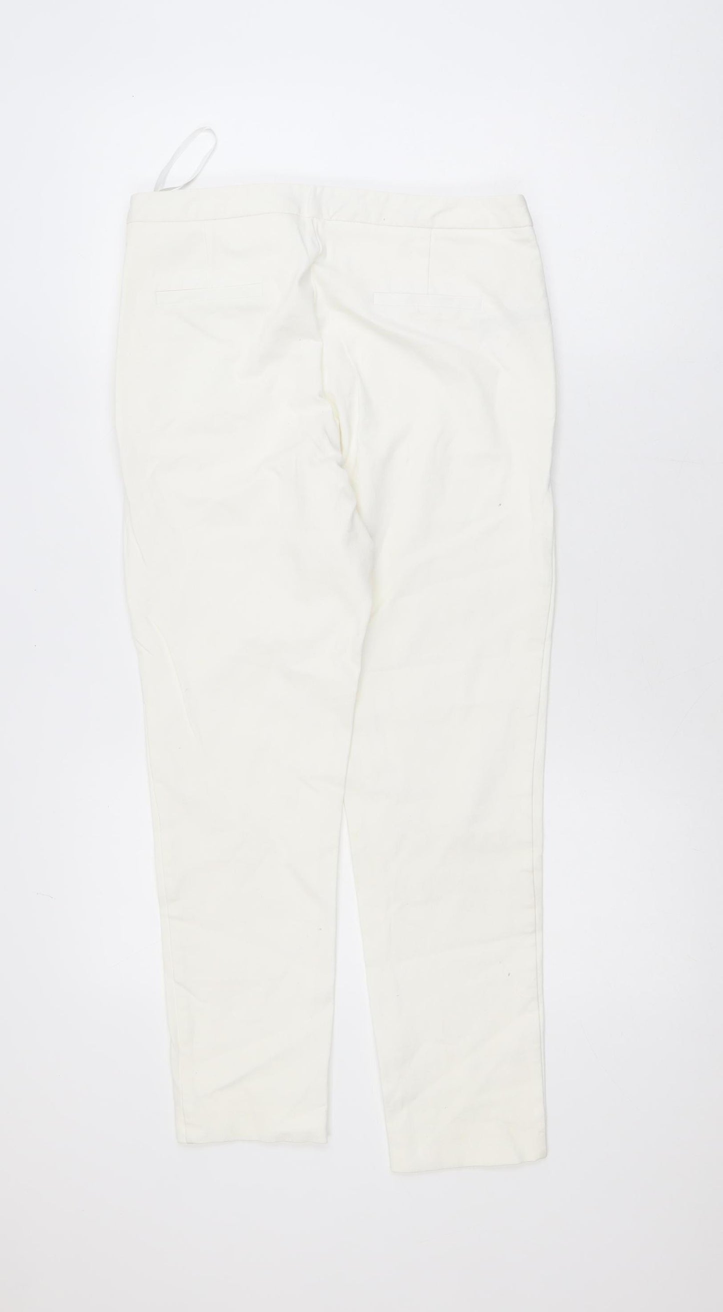 Dunnes Women’s Ivory Cropped Slim Fit Stretch Jeans Size 10
