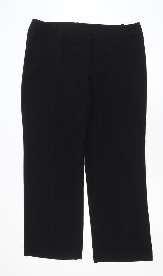 Dunnes Stores Womens Black Regular Fit Dress Pants Size 20