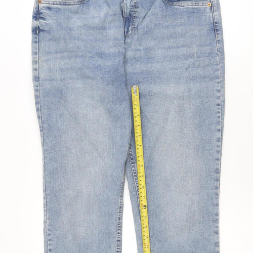 Dunnes Stores Women’s Blue Size 16 High Rise Slim Jeans