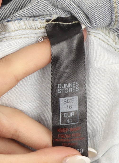 Dunnes Stores Women’s Blue Size 16 High Rise Slim Jeans