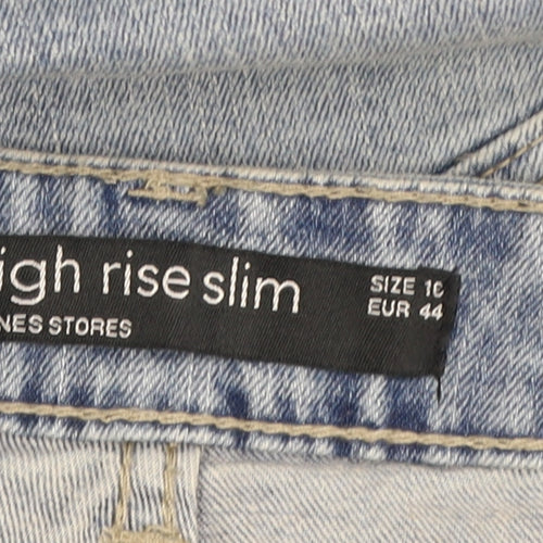 Dunnes Stores Women’s Blue Size 16 High Rise Slim Jeans