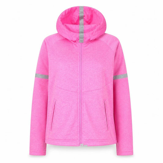 Dunnes Stores Women's Pink Hooded Full Zip Activewear Jacket Size 10