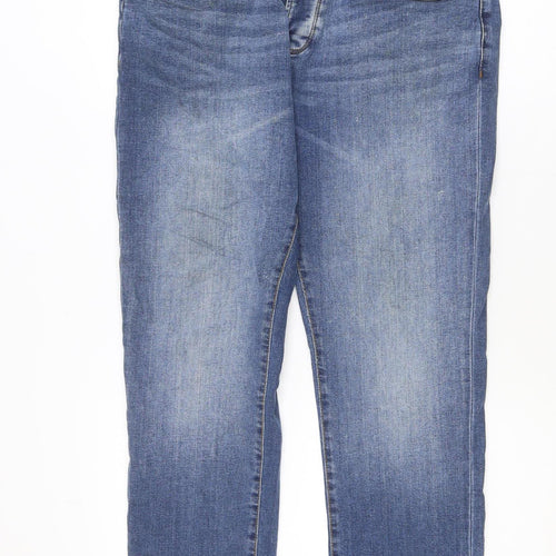 883 Police Men's Blue Regular Fit Straight Jeans W34